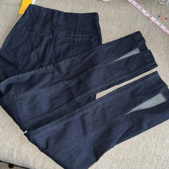 H&M high waisted split ankle fitted jeans size 4 - Picture 7 of 12
